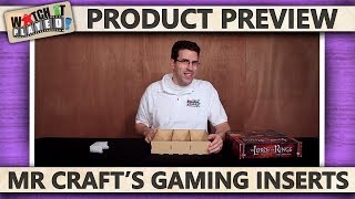 Product Preview - Mr Craft's Gaming Inserts