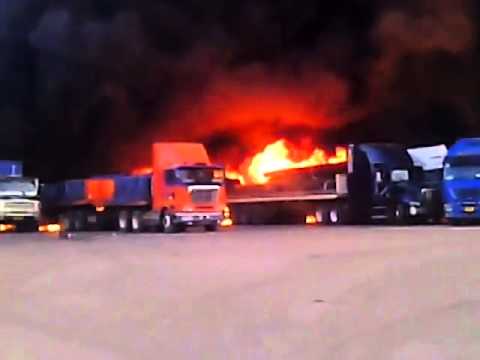 Zambia Congo border fire