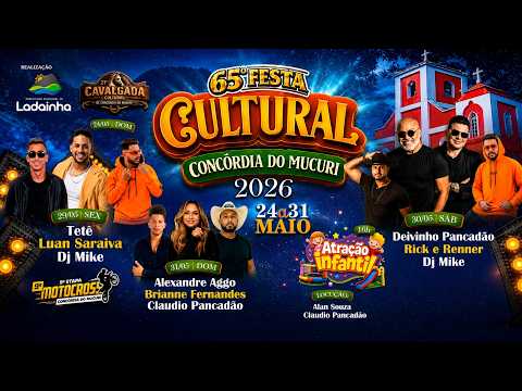 65ª Festa Cultural de Concórdia do Mucuri - Dia 02