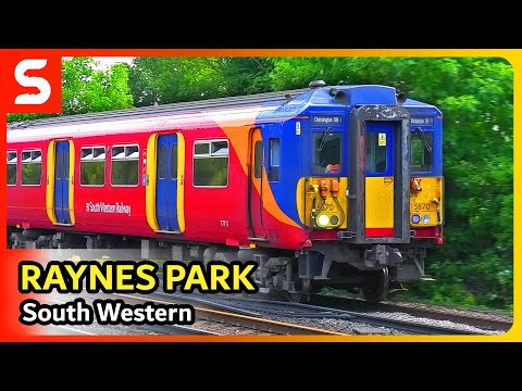 Trains at Raynes Park (SWML) 25/07/2025