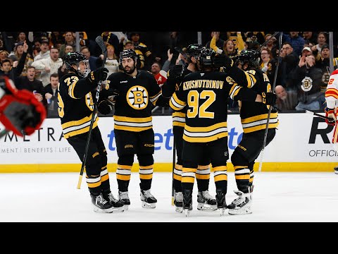 Game Highlights: Boston Bruins vs Calgary Flames