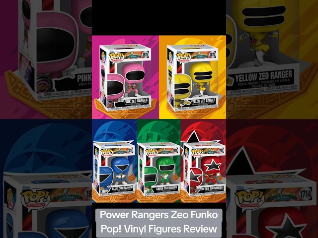 Vídeo relacionado con Funko Pop! Television: Power Rangers - Yellow Zeo Ranger - Figura de Vinilo Coleccionable - Idea de Regalo - Mercancía Oficial - Juguetes para niños y Adultos - Figura Modelo para coleccionistas
