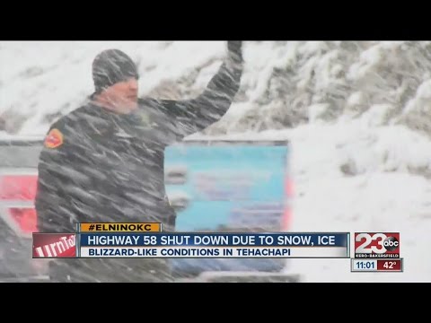 Tehachapi Road Closures