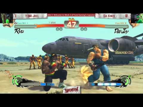 Winner's Bracket YOMI Joel (Ryu) vs Da Knut (DeeJay) USF4 Yomi Capcom Night!