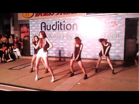 [120706] Ex.Project cover HYUNA (현아) :: Bubble Pop! @ Hello! Korea (Audition)
