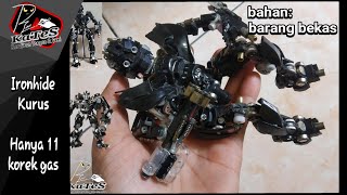 Download lagu membuat  Ironhide autobots dari limbah korek gas mp3