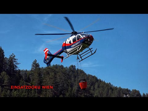 5 LÖSCHHUBSCHRAUBER im Einsatz! | WALDBRAND in Gutenstein (Niederösterreich)