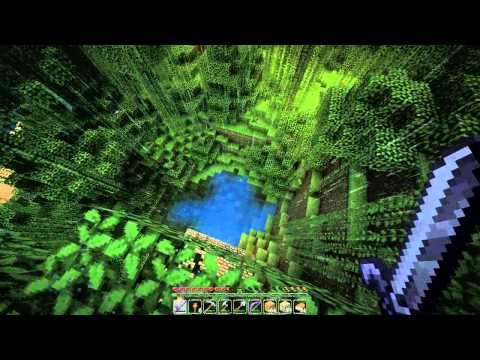 Exploring Creepy Jungle Caves in Minecraft
