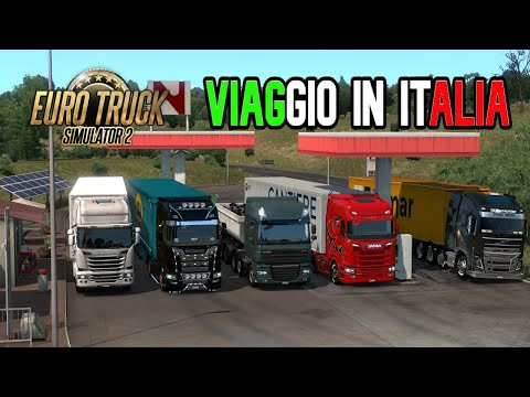 CONVOGLIO IN ITALIA! w/Luigi - EURO TRUCK SIMULATOR 2