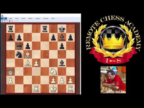 Donald Byrne vs Bobby Fischer - attacking the central king