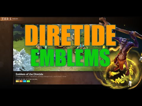 DIRETIDE 2020 - EMBLEMS (DOTA 2)