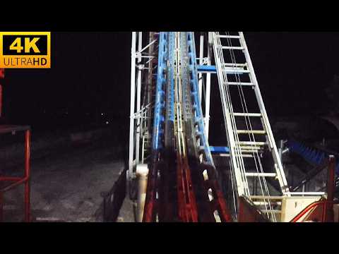 Millennium Force AT NIGHT 4K On-Ride POV Giga Coaster Cedar Point