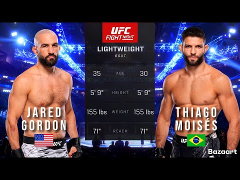 Jared Gordon vs Thiago Moises full fight