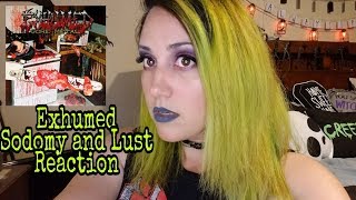 Exhumed- Sodomy and Lust Reaction Video (requested)