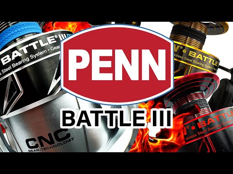 Tackle Tuesday | Penn Battle III Review | looking at the 3 models in this range