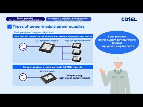 Cooling with water-cooled plate