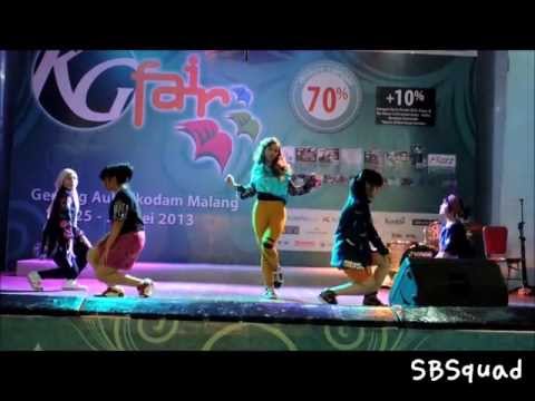 [SBSquad] 130529 Black Pearl - 4 Minute Whats Your Name at Kompas Gramedia Expo, Malang