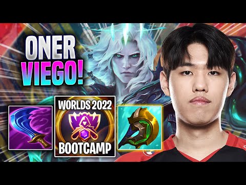 ONER IS SO CRAZY WITH VIEGO! - T1 Oner Plays Viego JUNGLE vs Kha'zix! | Bootcamp 2022
