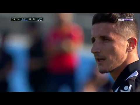 Golazo de Enis Bardhi en el Getafe 0 - UD Levante 1 | Audio: Miguel Angel Roman | 18/19