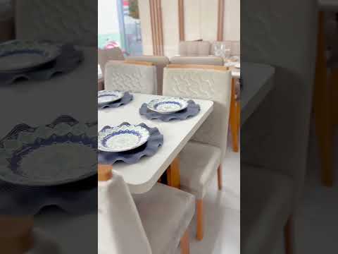 Conjunto de Mesa Sentra com 4 Cadeiras - Bom Pastor - video