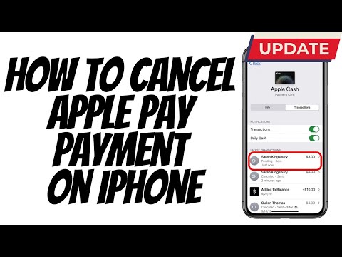 Cancel Apple Cash