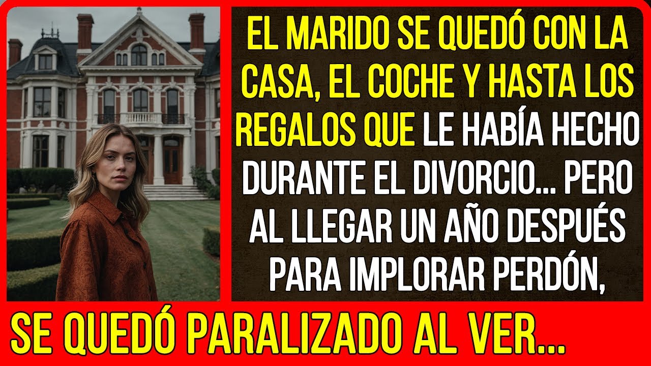 El marido se quedó con la casa, el coche y hasta los regalos que le había hecho durante el divorcio