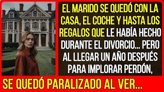 El marido se quedó con la casa, el coche y hasta los regalos que le había hecho durante el divorcio
