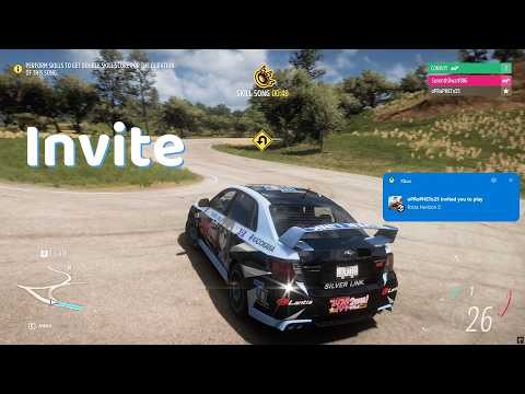 How to invite friends in Forza Horizon 5