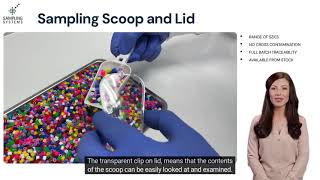 Sampling Scoop and Lid Sampling Scoop and Lid