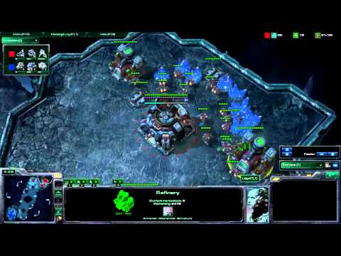 LiquidTLO(terran) vs Happy(terran) Xel'Naga Caverns p1