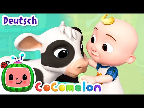 Auf dem Bauernhof | CoComelon Deutsch | Cartoons und Kinderlieder