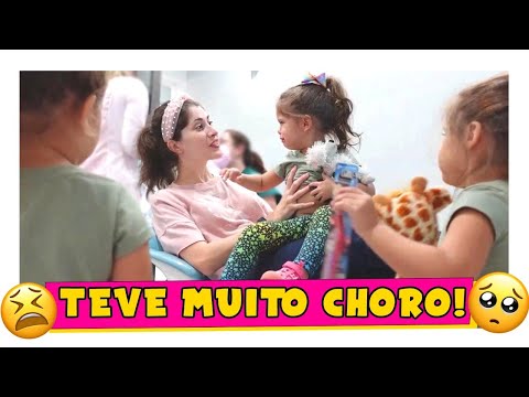 LEVEI AS TRIGÊMEAS AO DENTISTA PELA PRIMEIRA VEZ!