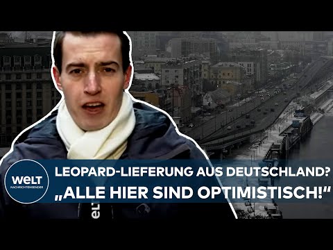 PUTINS KRIEG: Leopard-Lieferung aus Deutschland? "Alle, die sich hier äußern, sind optimistisch!"