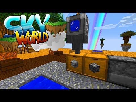 Mobfarm! Bessere Siebe! Stackweise Eisen! - Minecraft SKY WORLD #02