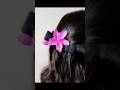 I Made The Prettiest Flower Claw Clip Song Diy Art Craft Pretty Flower Clawclip Ytshorts