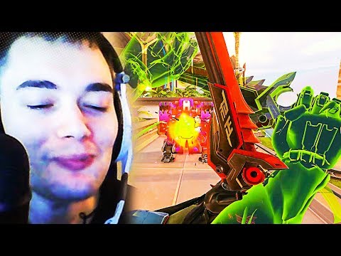 When Overwatch PROS Genji Deflect...