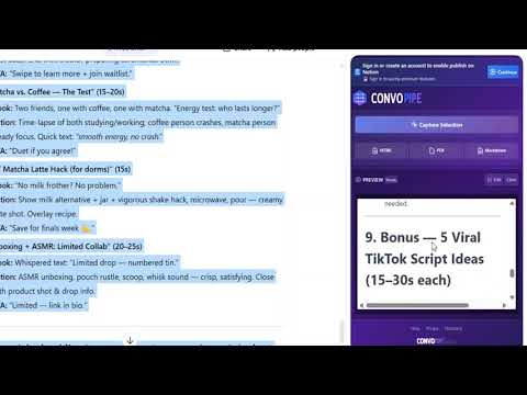 Item video thumbnail