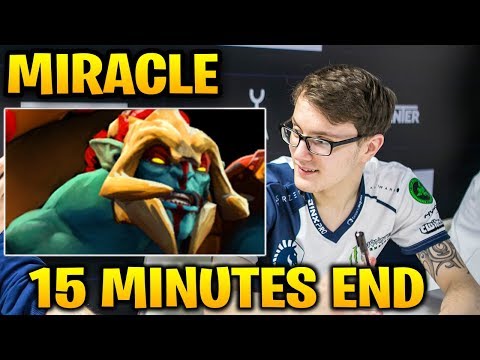 Miracle Huskar - This is how the game end when you facing M-GOD