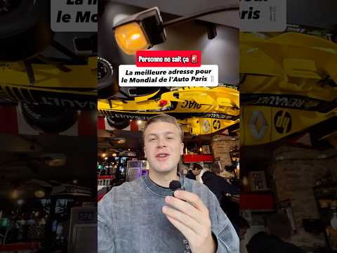 Le meilleur endroit pour les passionnés de voitures pendant le Mondial de l’Auto Paris #shorts