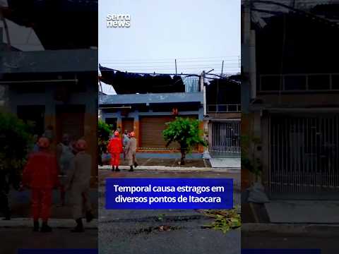 Temporal causa estragos em diversos pontos de Itaocara