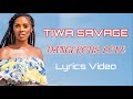 Tiwa Savage – Dangerous Love (Lyrics Video)