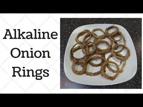 Onion Rings Dr. Sebi Alkaline Electric Recipe