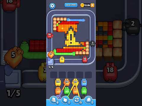 Pixel Flow Level 2483 Walkthrough