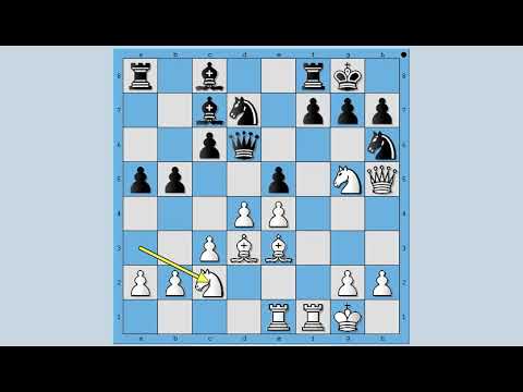 Najlepše žrtve u napadu - DELMAR vs HANHAM  - Filidorova odbrana # 1208