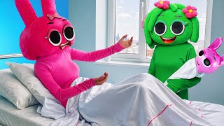 Vineria enters as Pinki gives birth… What now?! 😱👶| Incredibox Sprunki In Real Life