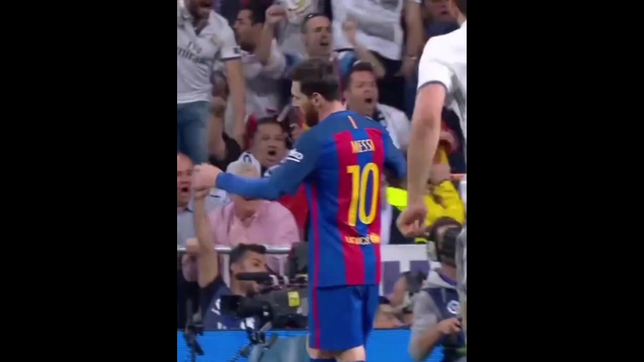 ميسي يدمر ريال مدريد ☠️🔥