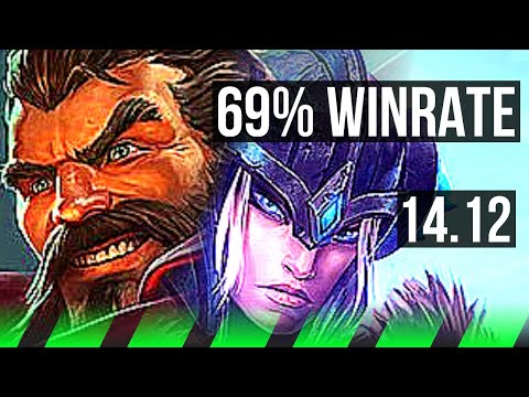 GRAVES vs SEJUANI (JGL) | 69% winrate, 6/2/9 | VN Grandmaster | 14.12