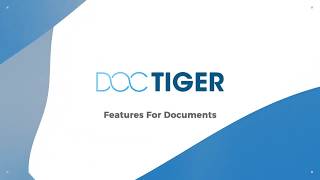 Doctiger Dynamic Documents Industry Leading Features
