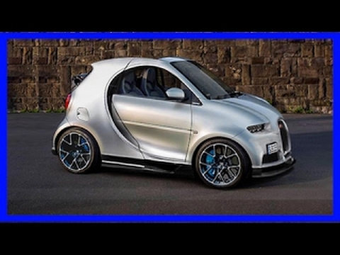 Someone has merged a smart with a bugatti chiron. oh my