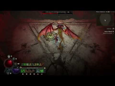 Diablo 4 Rogue Uber Lilith Kill with  Poison Imbue